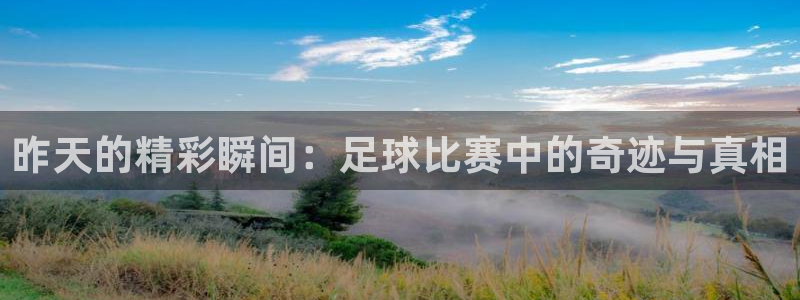 昨天的精彩瞬间：足球比赛中的奇迹与真相