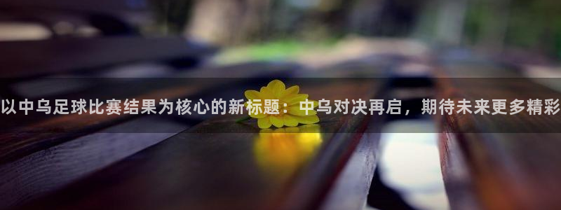 以中乌足球比赛结果为核心的新标题：中
