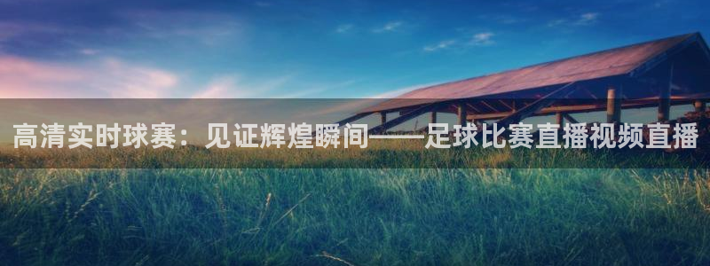 高清实时球赛：见证辉煌瞬间——足球比