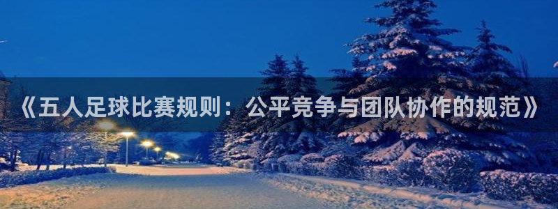 《五人足球比赛规则：公平竞争与团队协